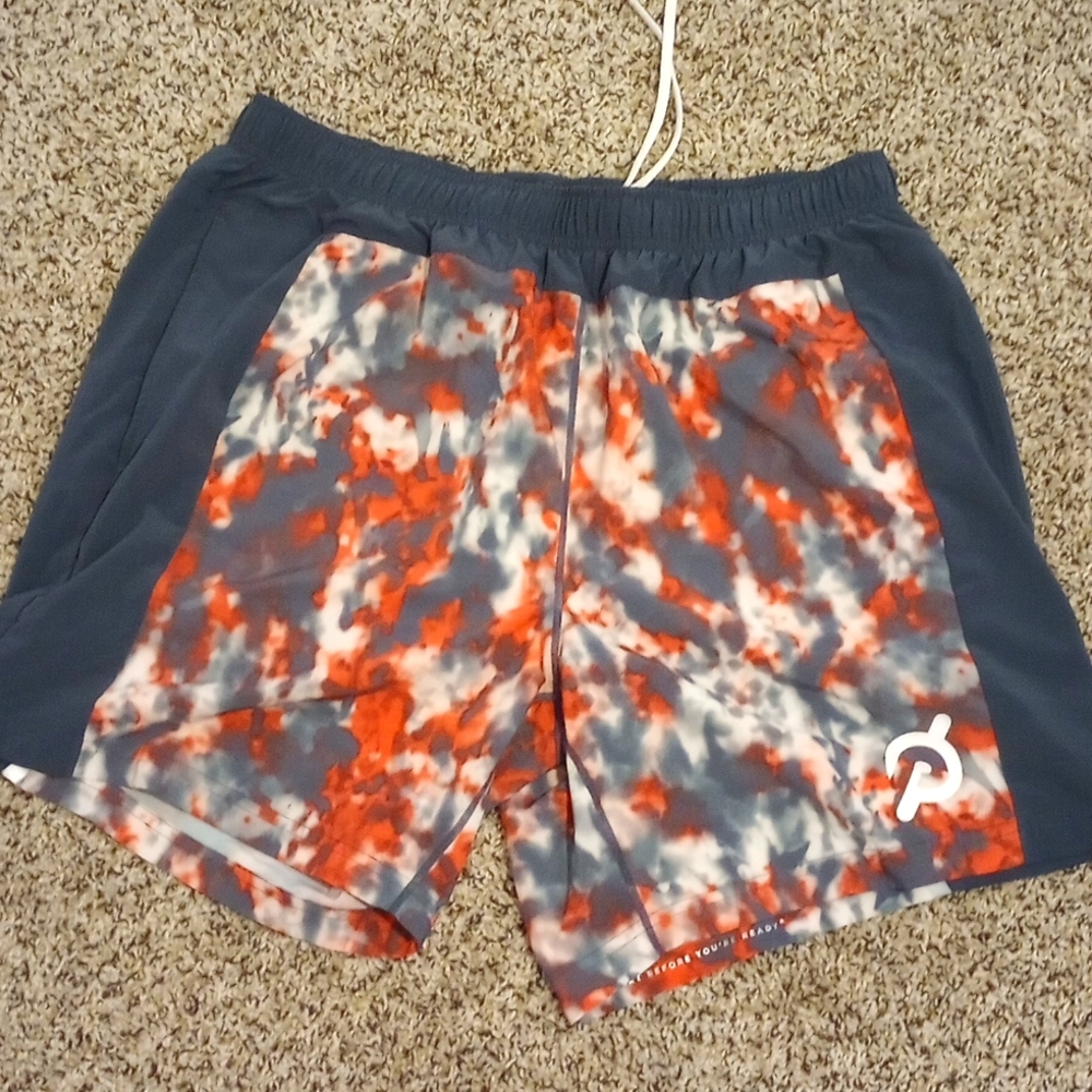 Lined Peloton gym shorts